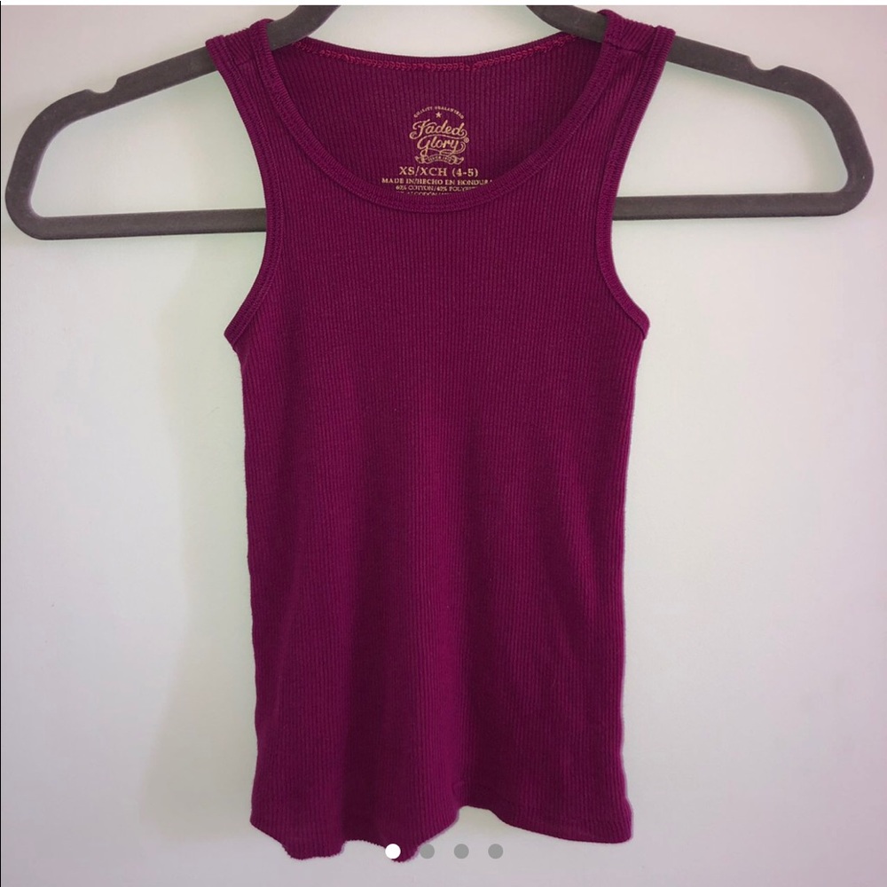 The perfect plum wife beater.